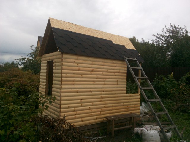 Как я строил домик