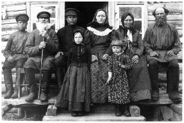 Старинные фото о русском костюме и быте