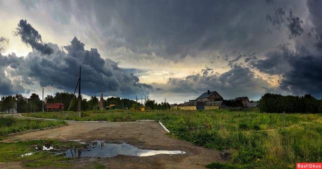 Фотографии перед грозой!