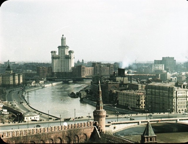 20 век в цвете. СССР 1951 г. Наша страна 70 лет назад