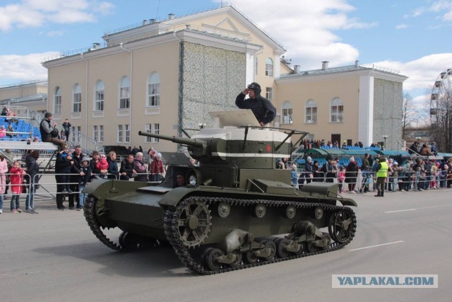 Фоторепортаж с  Парада Победы в Верхней Пышме