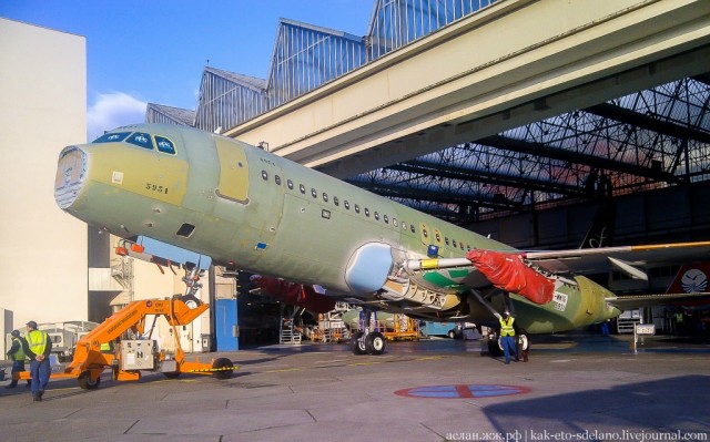 Как собирают самолеты Airbus