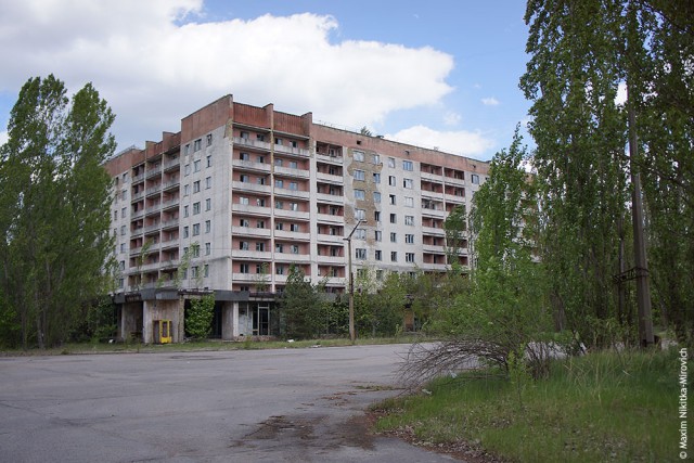 Состояние города Припять в 2014 году