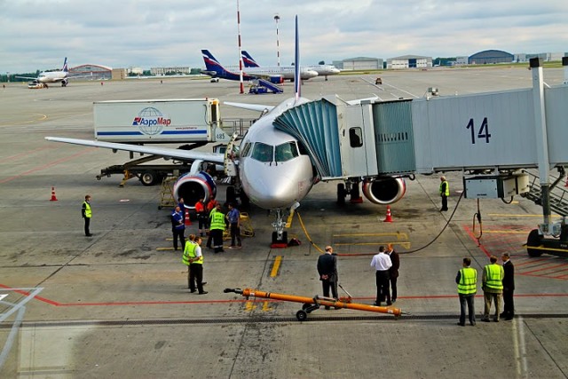 Первый рейс SuperJet. Отчет и фото нового самолета