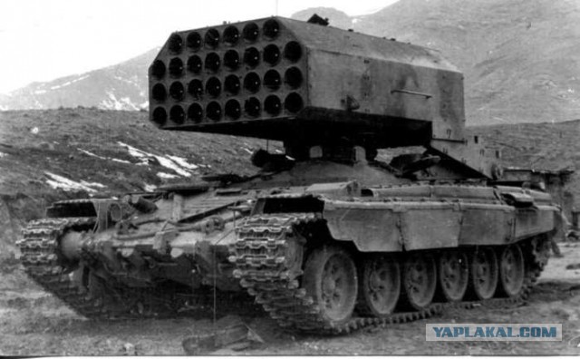 ТОС-1 в Афганистане