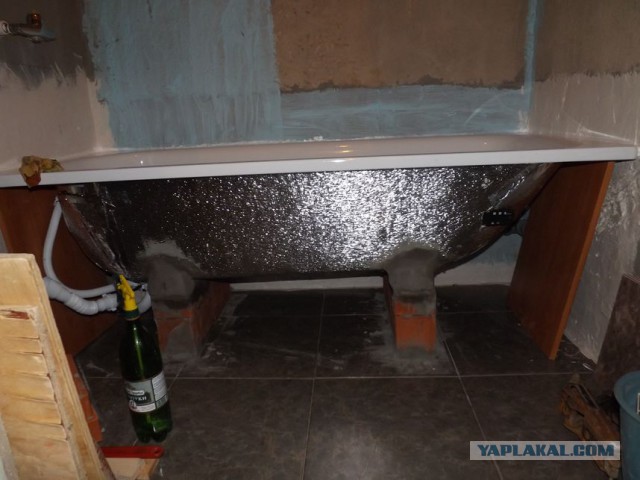 Бюджетный капитальный ремонт ванной комнаты