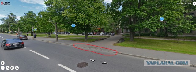 За езду по тротуару - нож в колесо