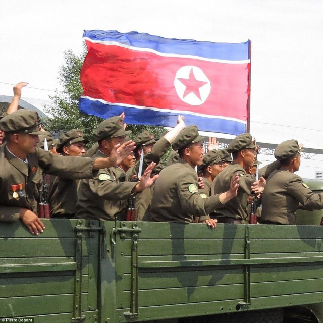 Мобилизация в Северной Корее перед возможной войной с США