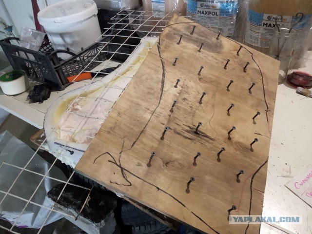 Изготовление декоративного панно "Осетровые"