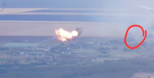 Отличный конец печального видео со сбитым СУ-34  ВКС  России