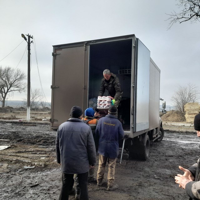 По бахмутке выезжаю из Луганска