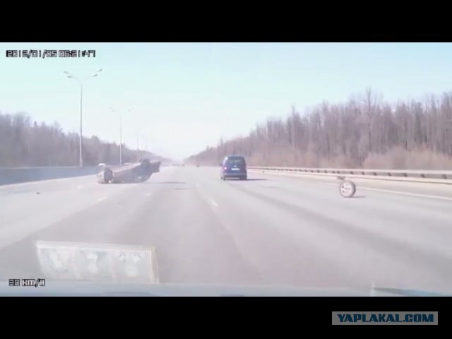 Жесткий замес на МКАДе