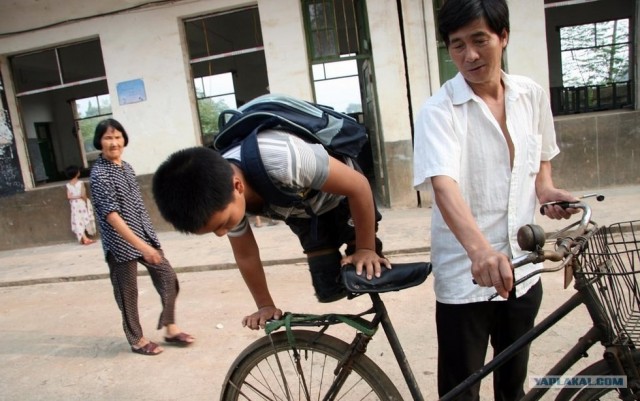 В 1 класс на коленях