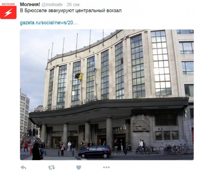 Взрывы в Брюсселе: аэропорт и метро