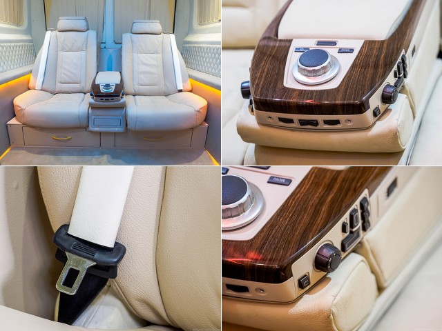 Превращение грузового фургона в VIP-лимузин