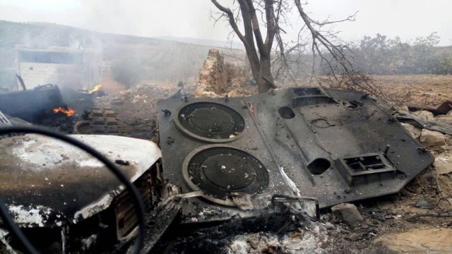 Возможно, боевикам удалось сбить самолет