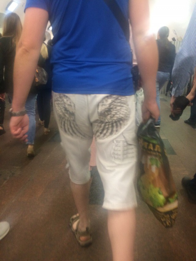 Модники, которые могут встретиться в метро