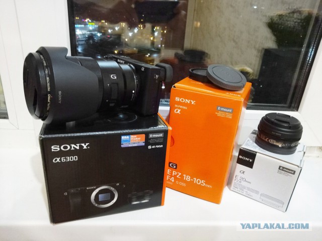 Фотоаппарат Sony a6300 + объективы
