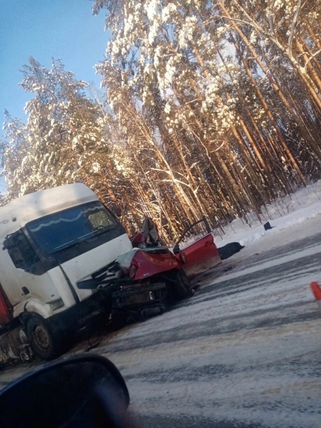Появилось жуткое видео момента смертельной аварии в Уренском районе, Нижегородской области