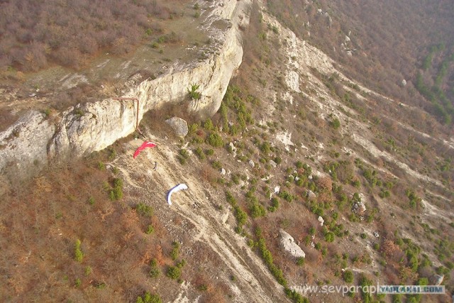 Крым. Терновка. Зимние дороги.