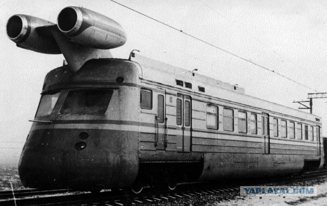СССР. Первый рейс ЭР200, задолго до "Сапсана"