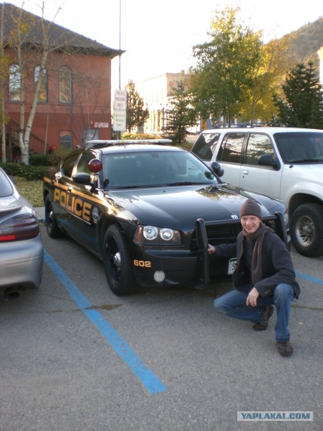 На чём ездят копы в Америке