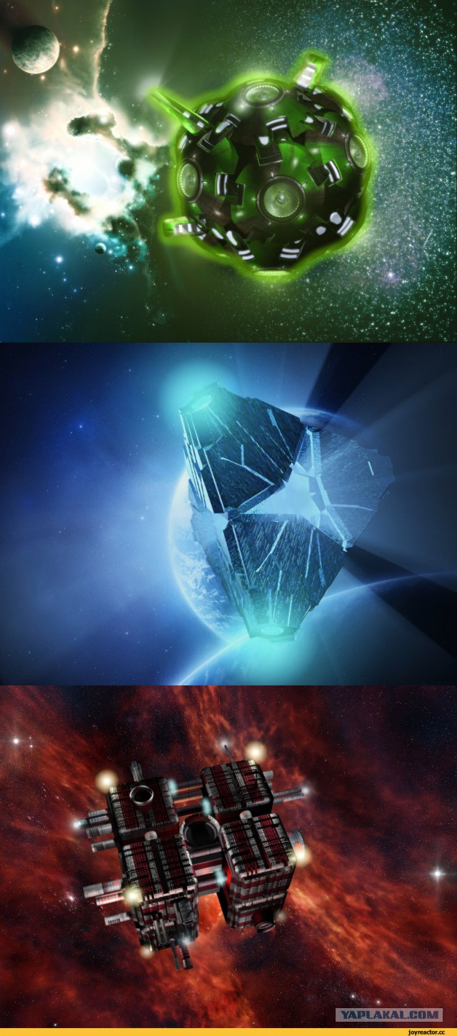 Звездолеты. Сравнение размеров