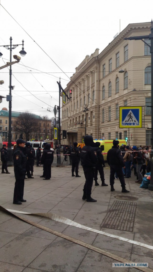 Взрыв в метро в Санкт-Петербурге