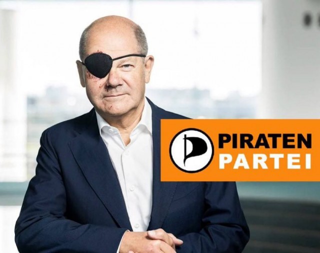 Олаф Шольц опубликовал первую фотографию после падения на пробежке