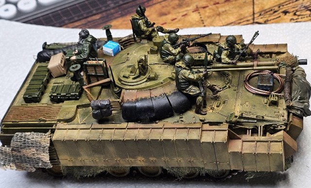 Рукоделия пост. 1/35. БМП-3. Диорама