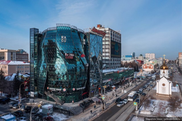 Утренний Новосибирск
