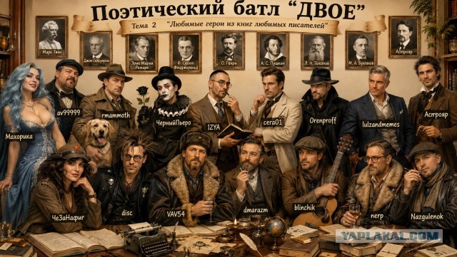 Двое, поэтический батл