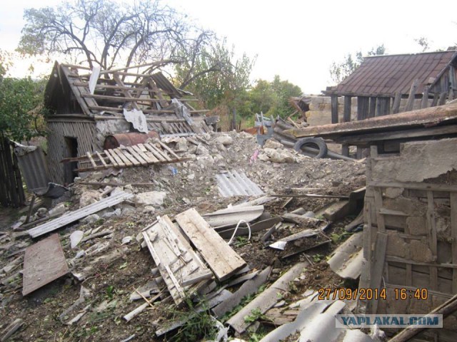 пгт.Новосветловка после освобождения от укров