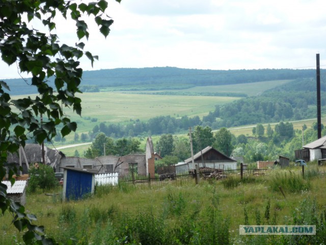 Мой родной сибирский поселок
