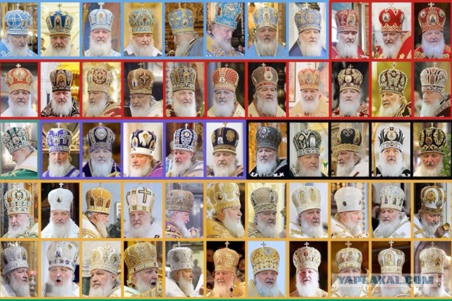 Патриарх Кирилл одинаково роскошно ездит, летает и плавает.