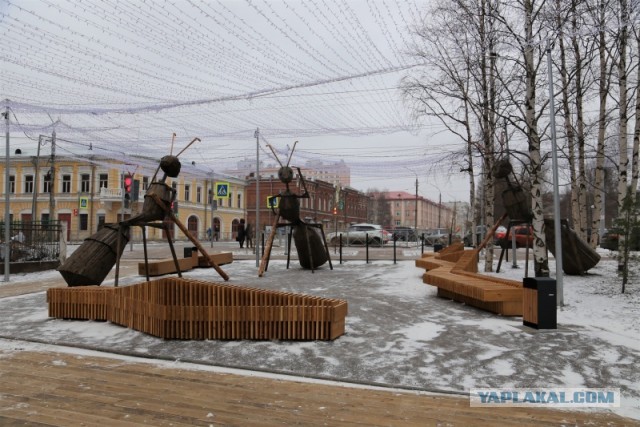 На смену Алёнке пришёл фонарщик из Архангельска