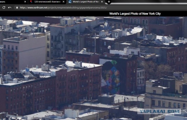 120 гигапикселей. Компания EarthCam опубликовала самое детальное фото Нью-Йорка.