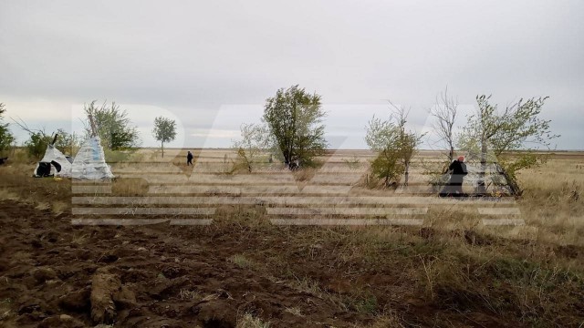 А такая ситуация на границе с Казахстаном на КПП «Тёплое»