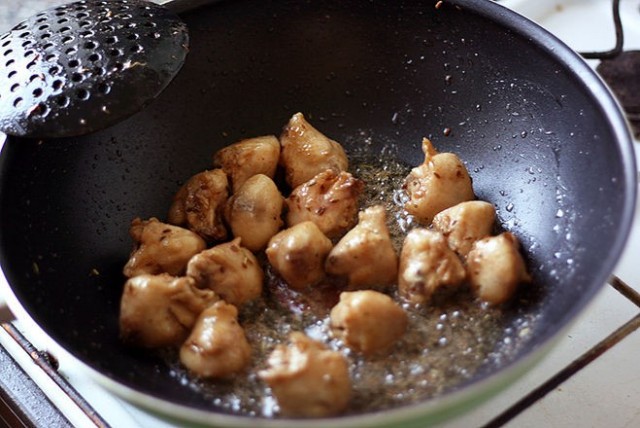 Мясо жареное, почти по-азиатски