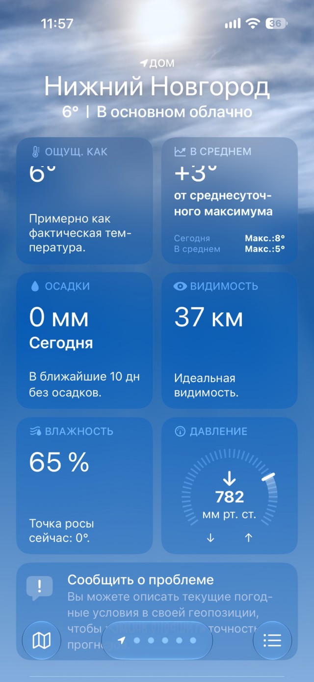 На Вас столб не давит?