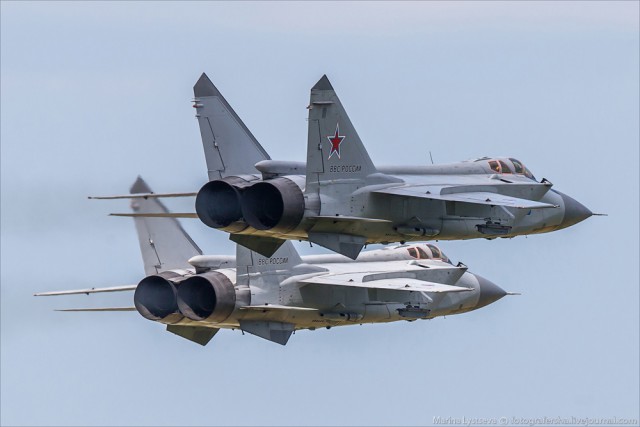 МиГи-31 на авиабазе Сокол в Перми