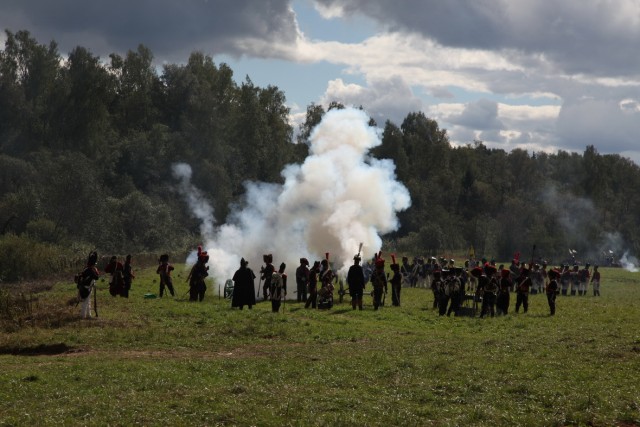 Реконструкция битвы БОРОДИНО 2010