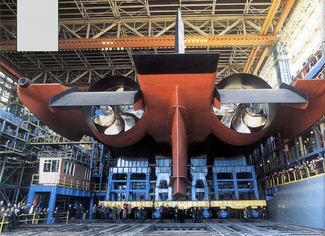 Самые большие корабельные винты