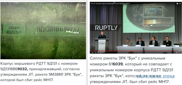 Минобороны снова утверждает, что сбившая малайзийский Boeing ракета принадлежала Украине