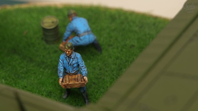 Сделал диораму с трудягой Ан-2 в подарок