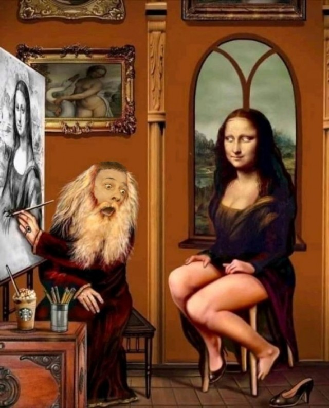 Фотожаба: Чего ж ты испугался, Юра?