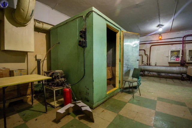 Большой подземный госпиталь в убежище на случай войны. Теперь он на консервации, но хорошо сохранился