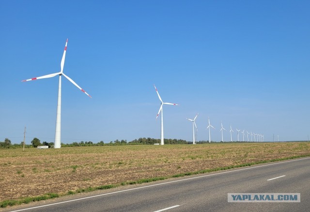 Процесс установки ветряных электростанций