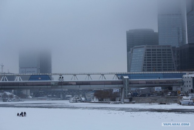 Москва. Утро. 1 января