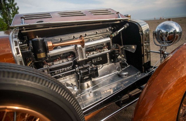 1924 Hispano-Suiza H6C "Tulipwood" Torpedo. Автопятница №42